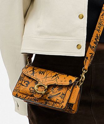 ＜COACH＞タビー　ショルダー　バッグ　２０・グラフィティ　プリント